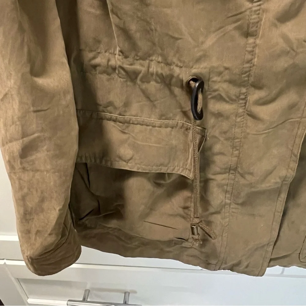 LOVE TREE Military / Utility Style Lightweight Spring or Fall Jacket Size Medium - Picture 7 of 16